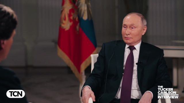 Tucker Carlson Interview mit Vladimir Putin (Original)