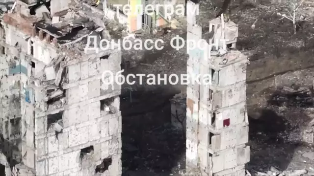 Lage an der Donbass-Front Awdejewka