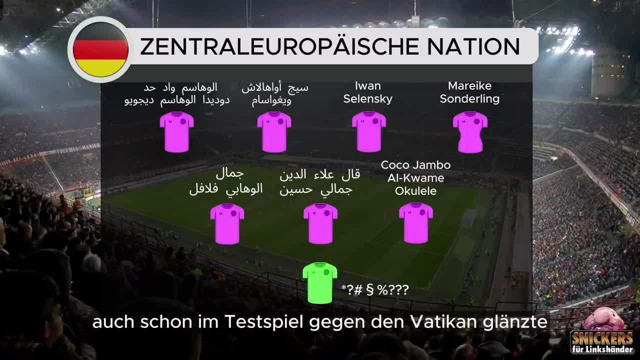 Fussball EM 2024 - europäische Nation Deutschland