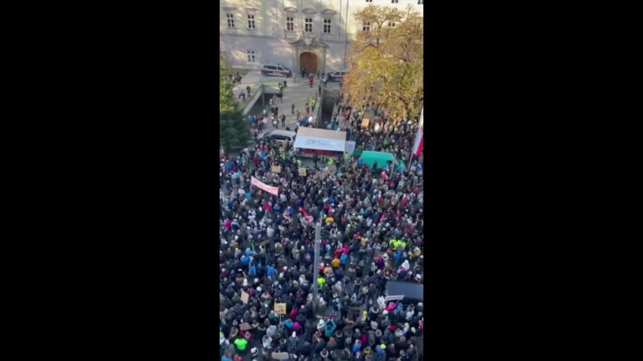 Einen Tag nach Wien: Demo für Freiheit in Linz