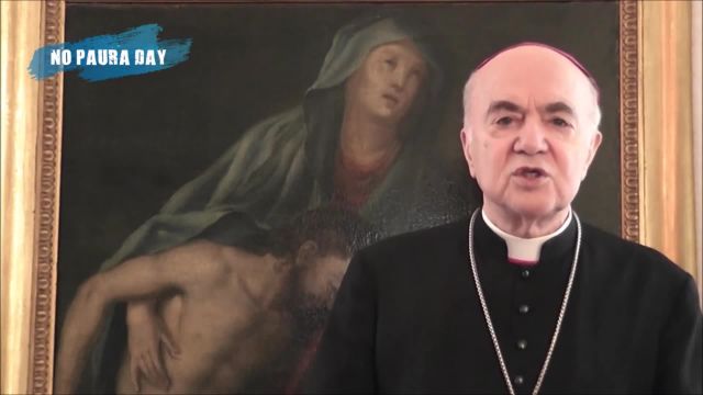 Erzbischof Carlo Maria Viganò deckt alles auf- Grußwort an die Demonstranten in Turin (15.10.2021)