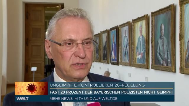 Bayern: Ungeimpfte Polizisten müssen Ungeimpfte kontrollieren