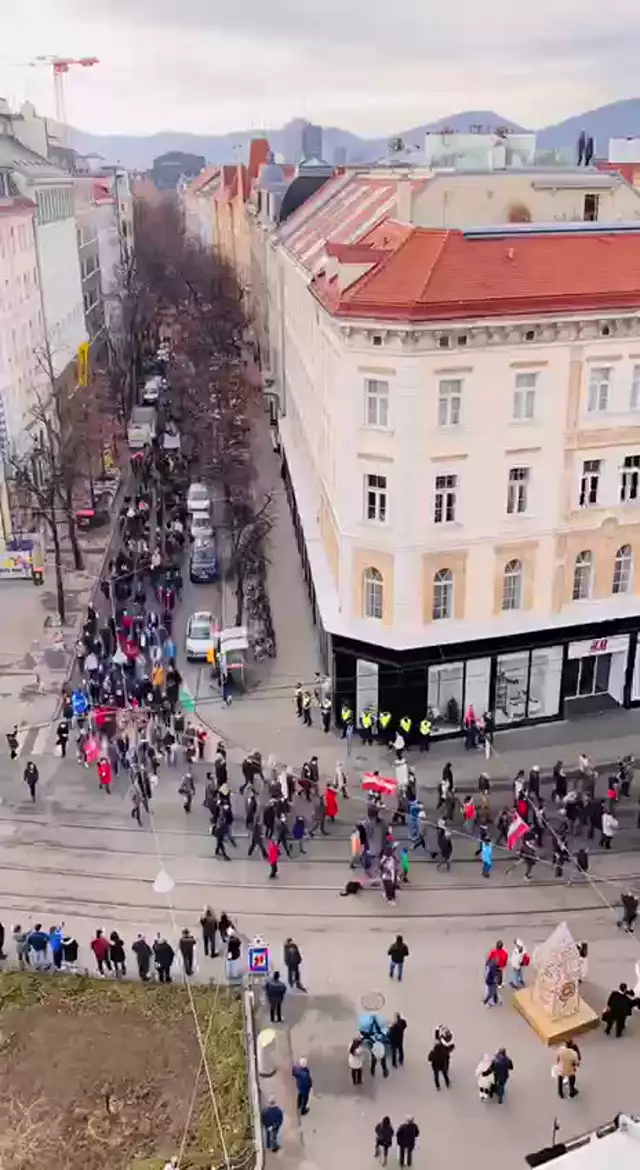 Demo Graz 2.1.2022 - Sicht von oben