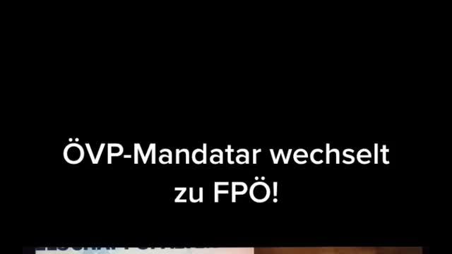 ÖVP Mandatar wechselt zur FPÖ
