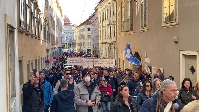 Demo in Graz am 12.2.2022