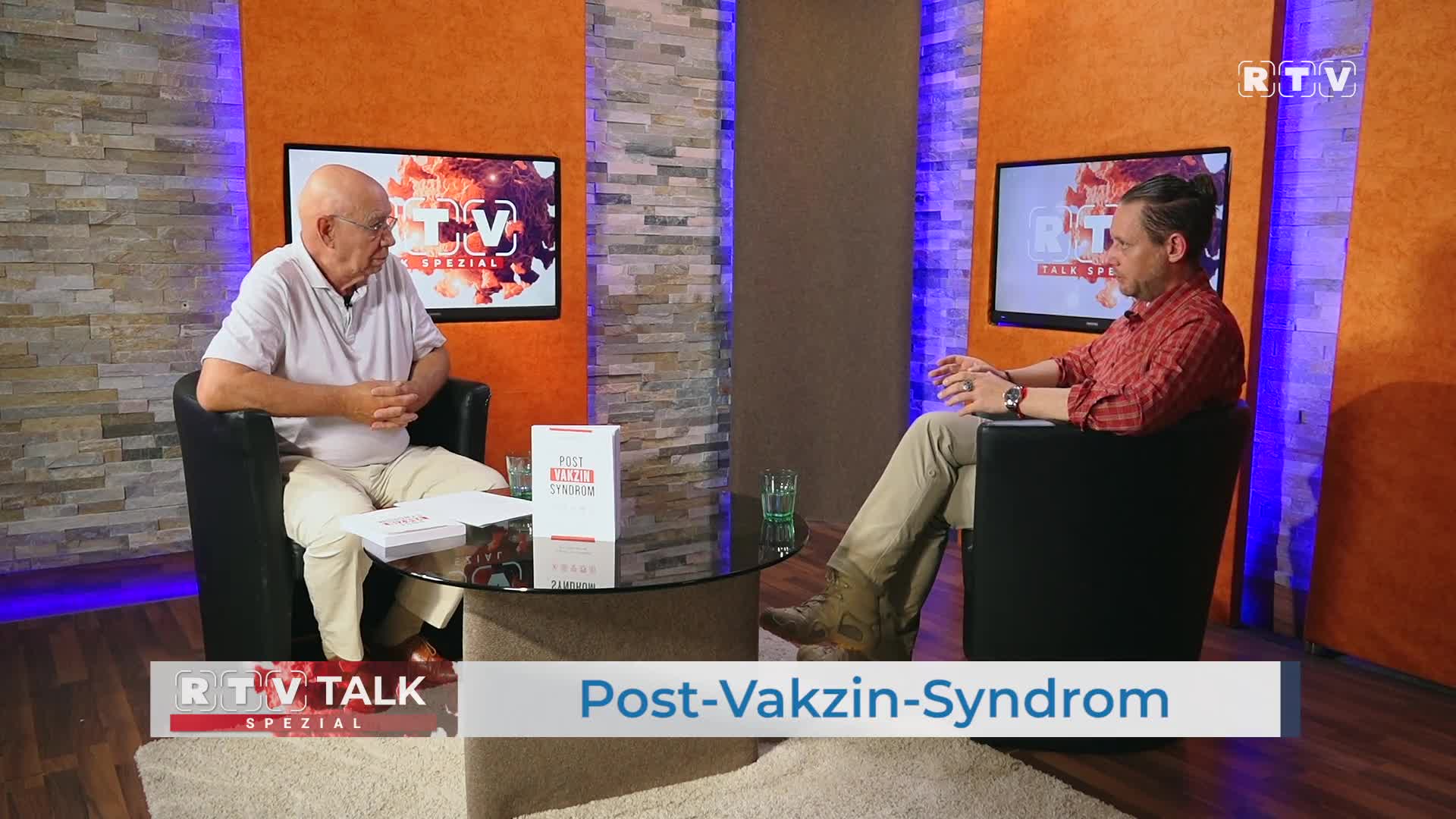 Post-Vakzin-Syndrom – Handbuch für Geschädigte: Vorstellung im RTV Talk mit Autor Florian Schilling