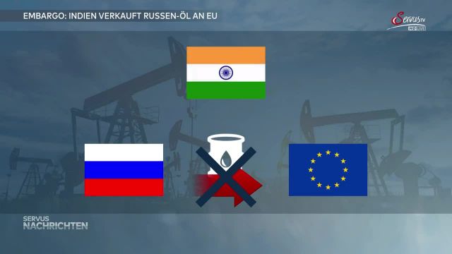 Öl aus Indien stammt aus Russland