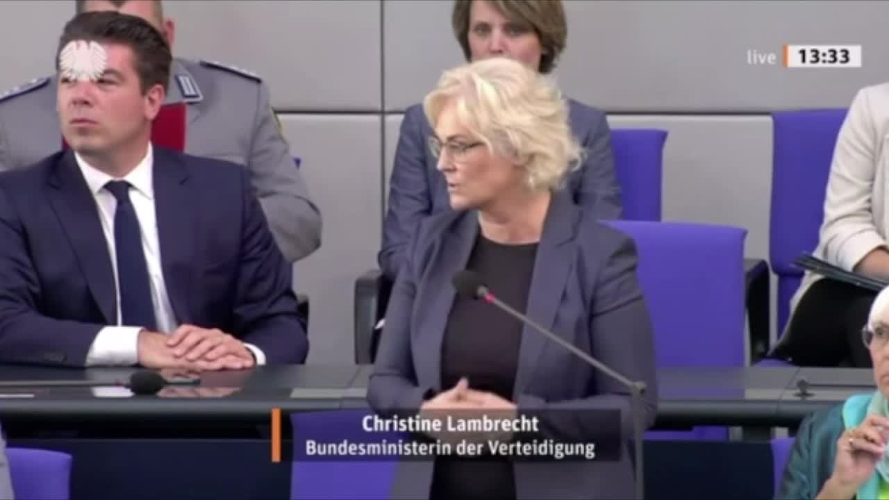 Deutsche Kriegsministerin erklärt, dass der Gepard kein Panzer ist - Satire