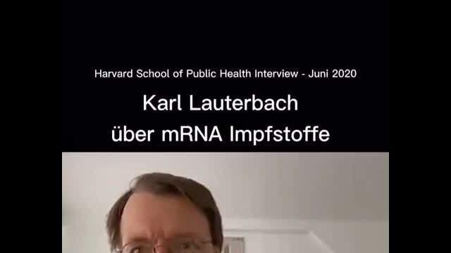 Lauterbach über MRNA-Impfstoffe