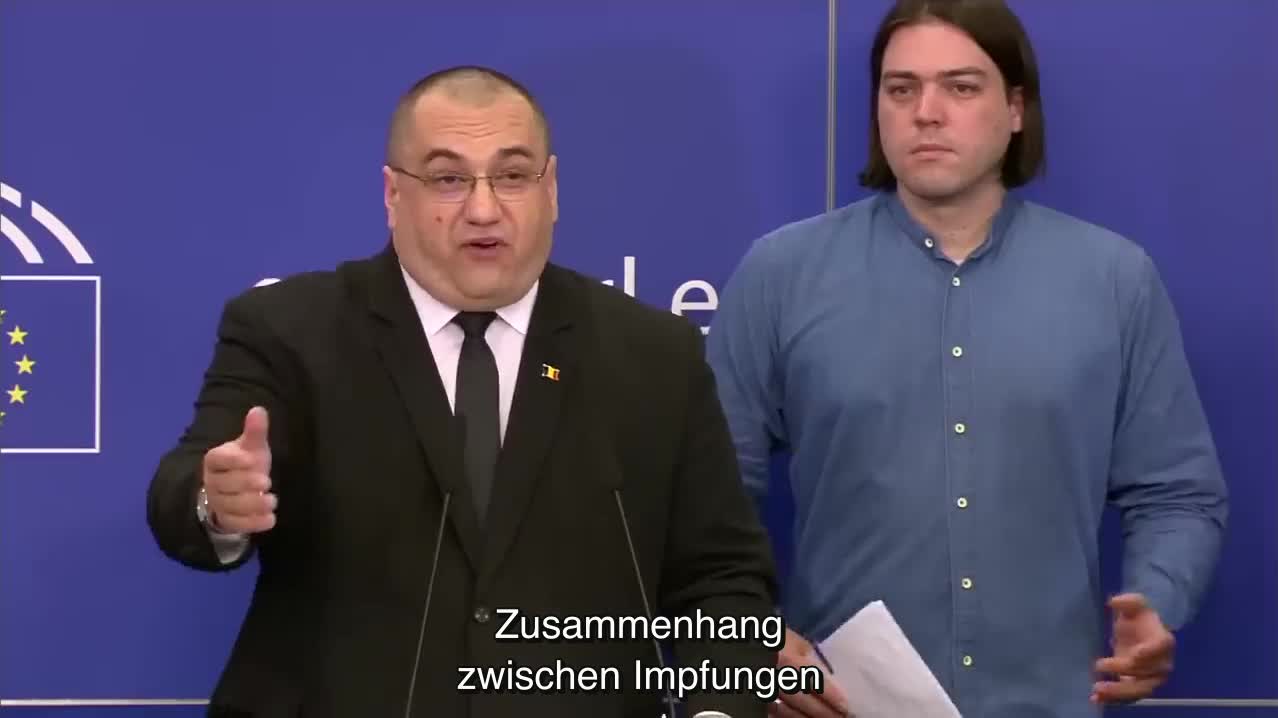 Press conference after Pfizer CEO Albert Bourla refused to answer in front of European Parliament