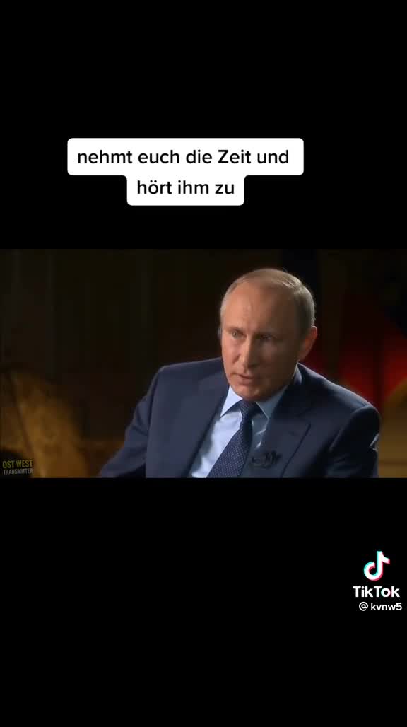 Putin im Interview - ohne Zensur