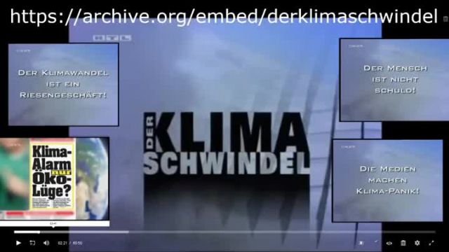 Der Klimaschwindel (11.6.2007) RTL EXTRA SPEZIAL - Kurzversion