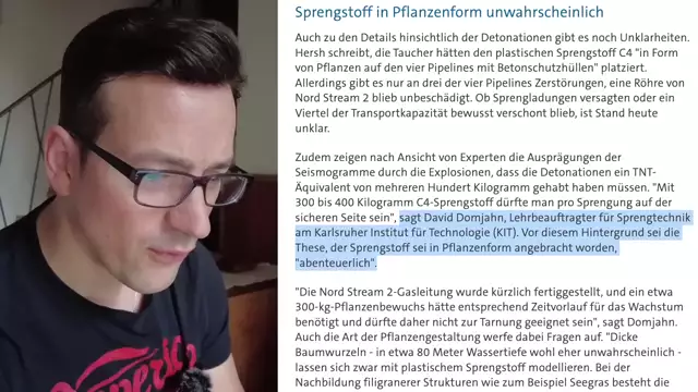 Nordstream Sprengung- Peinlichste ARD Blamage bei Faktencheckern!