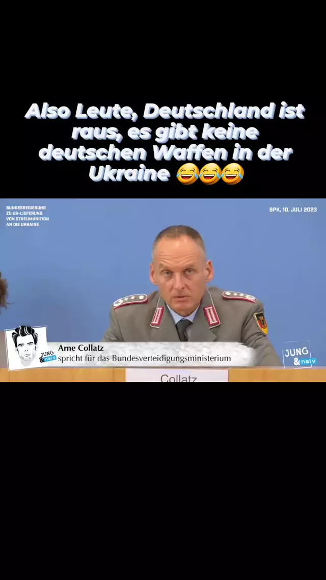 Deutsche Rechtfertigung für Waffen in der Ukraine