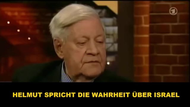 Helmut Schmidt über Israel